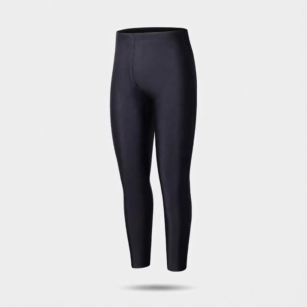 Men's Quick-Dry Neoprene Surf Leggings with Elastic Waistband for Beach and Water Sports