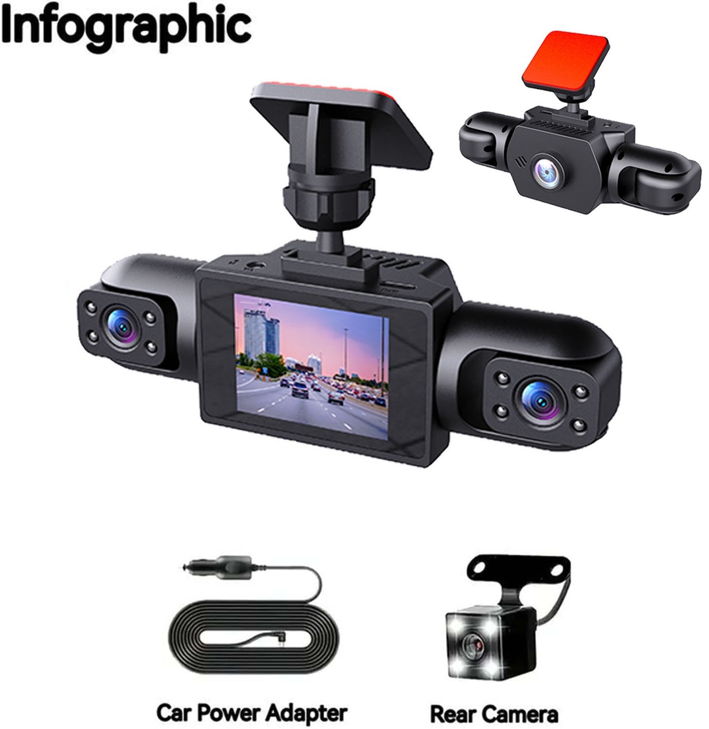 đLAST DAY 49% OFFđ„Full View Car Dashcam System