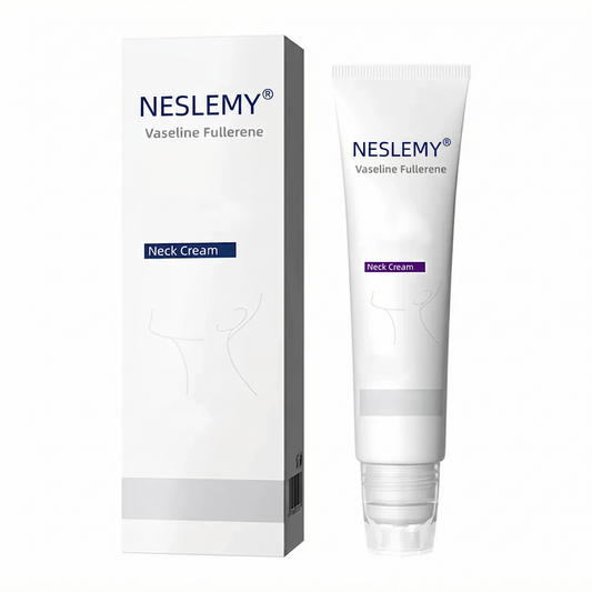 Roller Massage Neck Cream 🧴 Collagen & Hyaluronic Acid | Firms Neck, Reduces Wrinkles & Double Chin