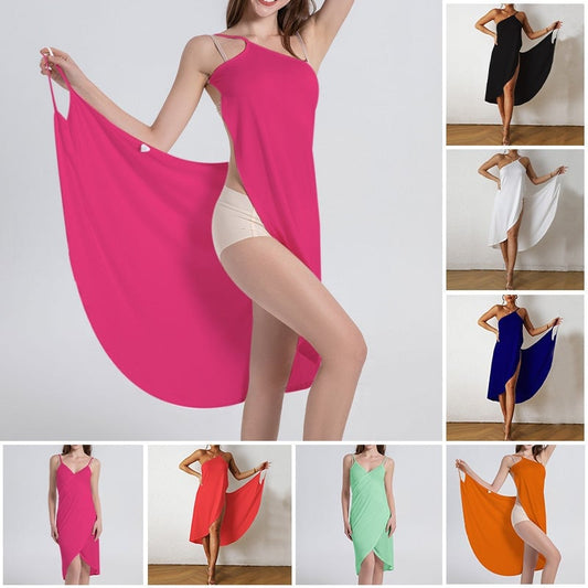 🔥Weekend Big Promotion 49% OFF😲-🌊Women's Beach Wrap Dress Cover-up