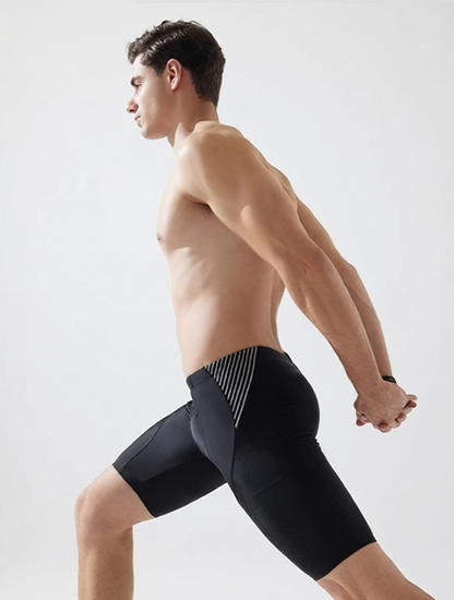 Men's High-Performance Compression Shorts with Moisture-Wicking Fabric for Gym, Running and Training