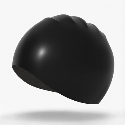 Silicone Swim Cap for Women and Men - Soft, Non-Slip, Anti-Fog, Water-Resistant Swimming Hat with Secure Fit