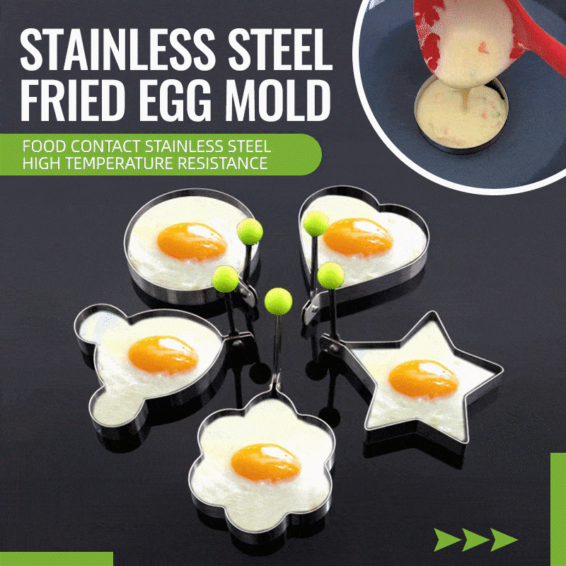 🔥 LAST DAY 49% OFF- Stainless Steel Fried Egg Molds