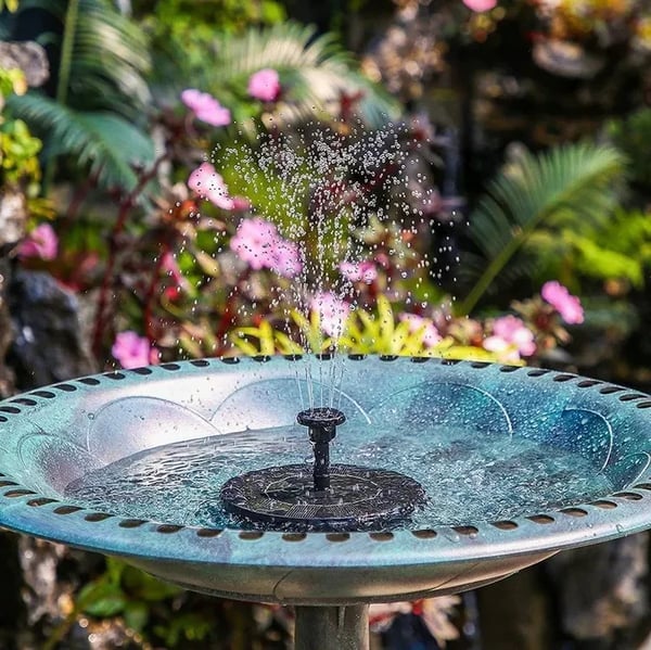 🔥Hot Sale 49% OFF🎁☀️Solar Bird Bath Fountain - Eco-Friendly Floating Water Pump for Garden & Pond