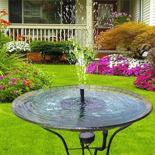 🔥Hot Sale 49% OFF🎁☀️Solar Bird Bath Fountain - Eco-Friendly Floating Water Pump for Garden & Pond