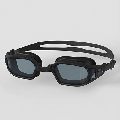 Silicone Frame Anti-Fog Swim Goggles with UV Protection for Men and Women
