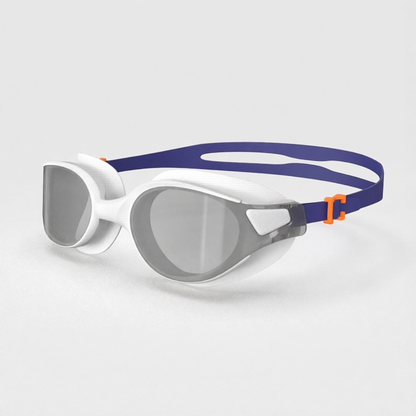 Silicone Swim Goggles with Anti-Fog Lens for Clear Vision and Comfortable Fit
