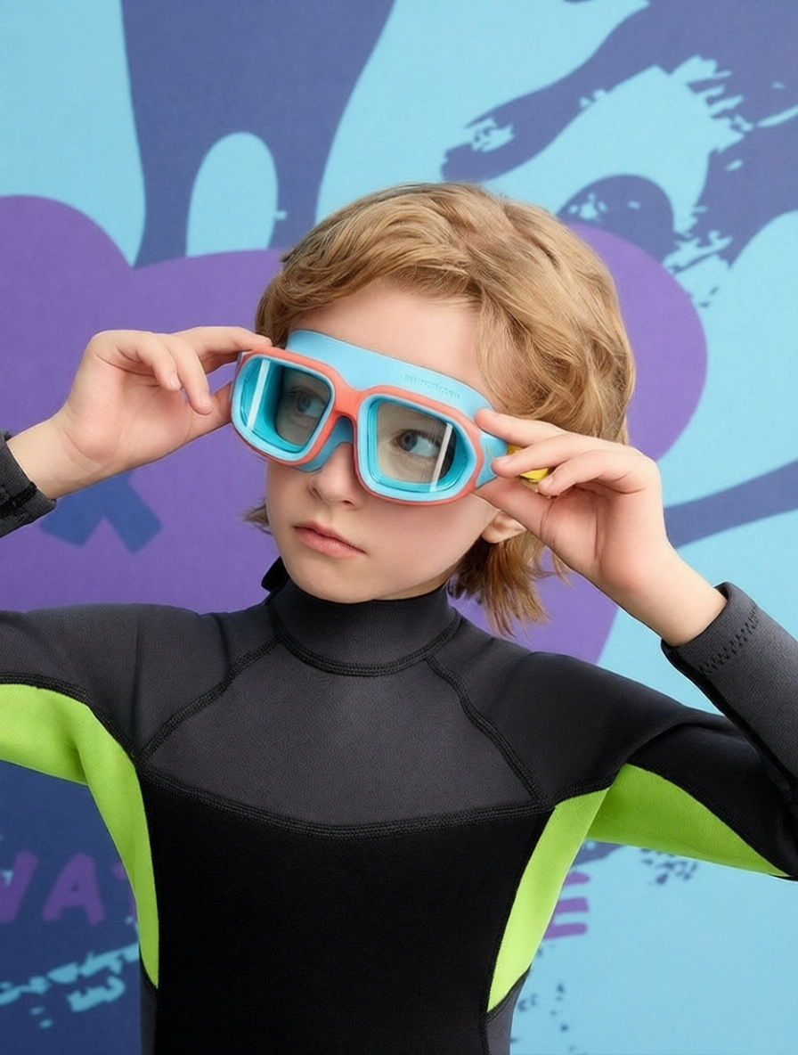 Neoprene Kids Diving Suit with Adjustable Fit and UV Protection for Swimming and Water Activities