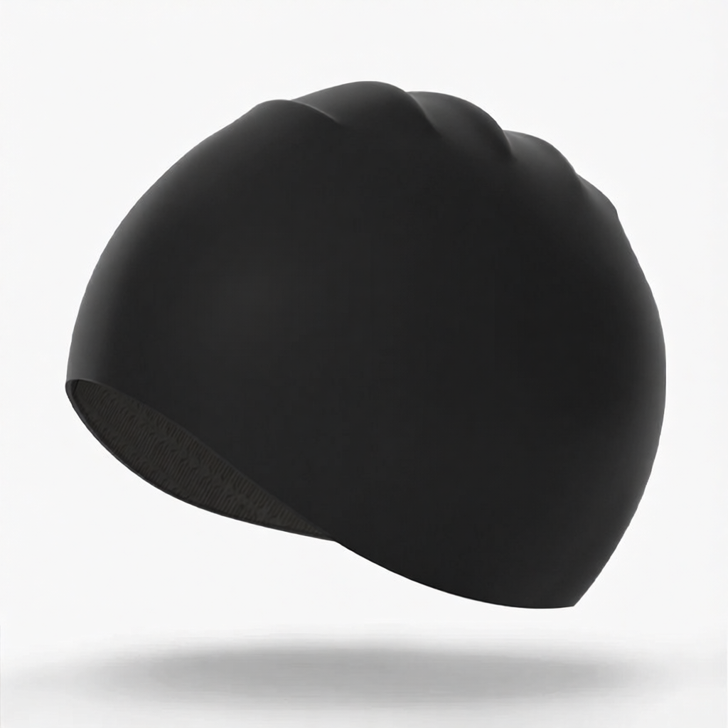 Silicone Swim Cap for Women and Men - Soft, Non-Slip, Anti-Fog, Water-Resistant Swimming Hat with Secure Fit