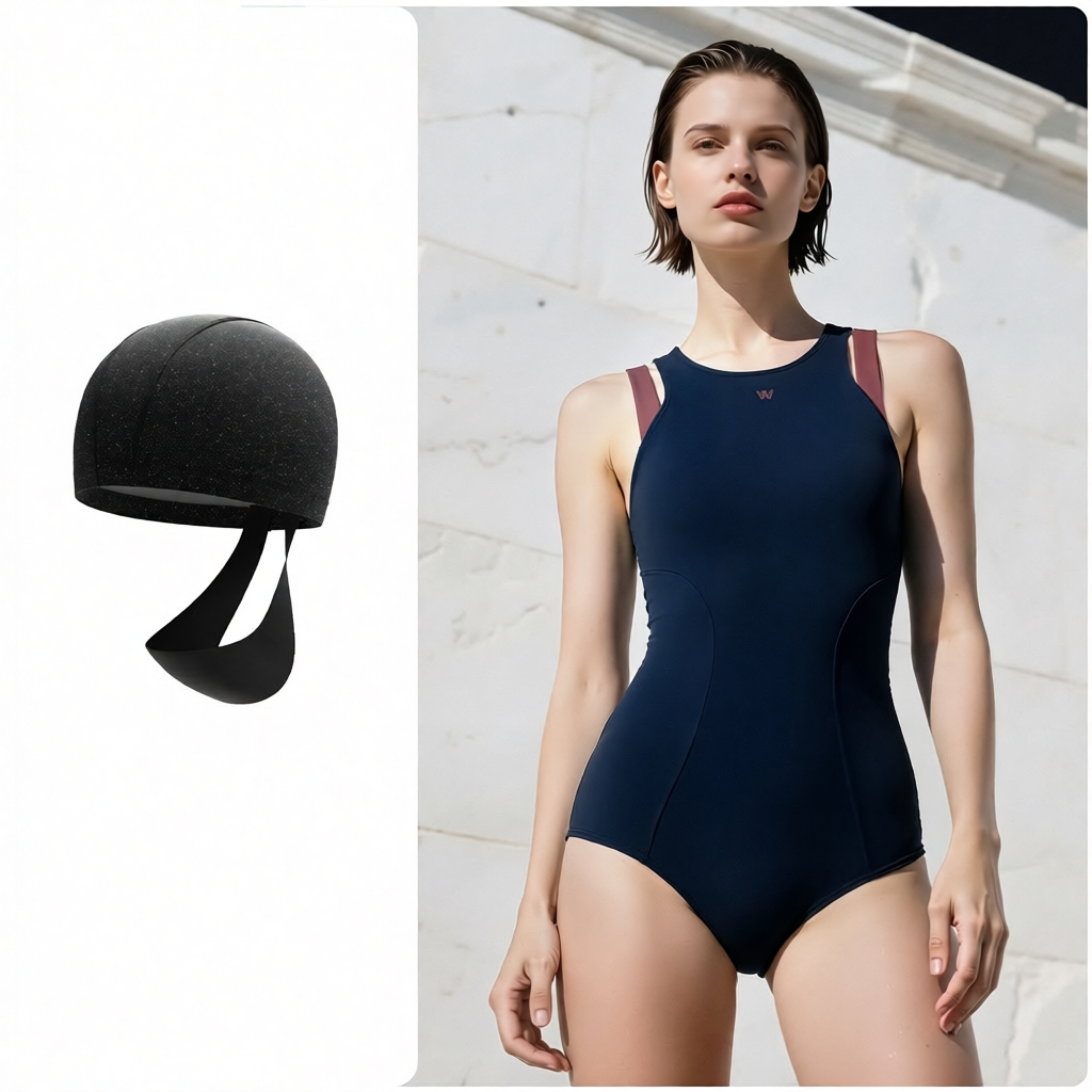 Premium Stretch Nylon Spandex Gymnastic Leotard for Women with Racerback Design and Side Panels
