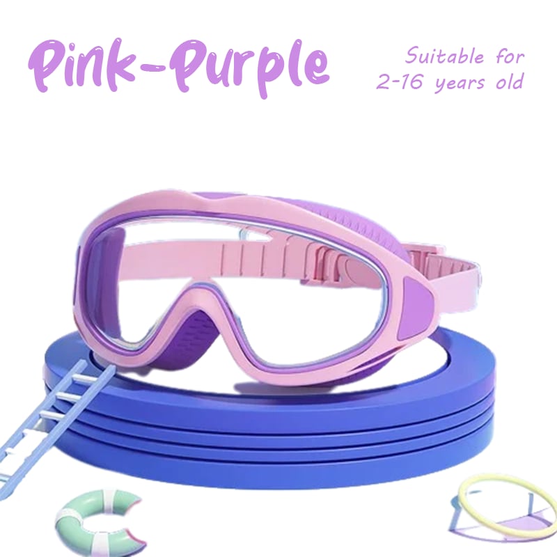 🔥Last Day Promotion 49% OFF-🔥HD children's large frame waterproof and anti-fog swimming goggles🥽