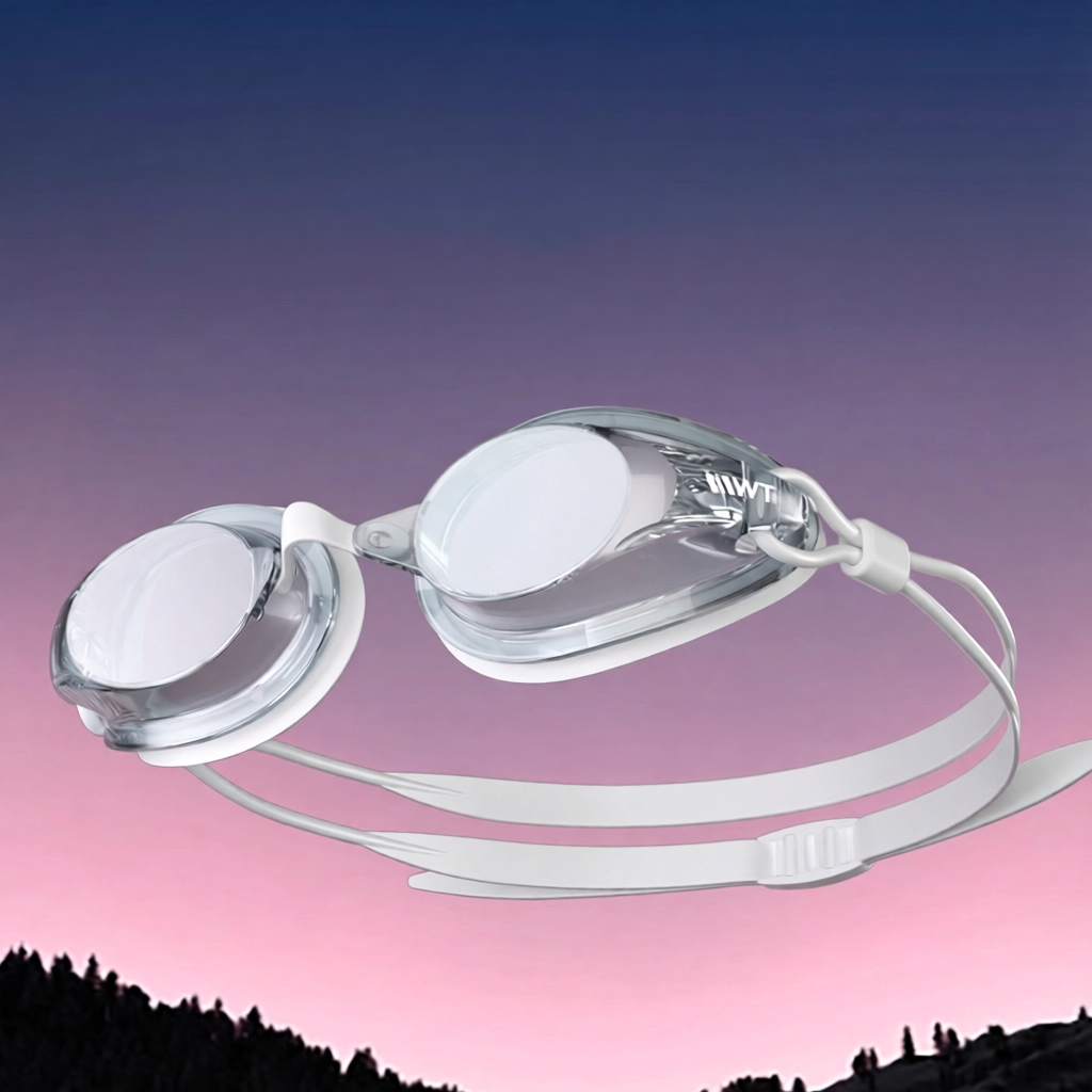 UV-Protective Silicone Swim Goggles with Anti-Fog Lenses for Clear Vision in Water