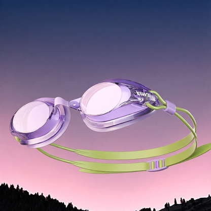 UV-Protective Silicone Swim Goggles with Anti-Fog Lenses for Clear Vision in Water