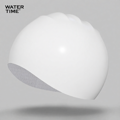 Silicone Swim Cap with Anti-Slip Design for Women, Waterproof and Comfortable Swimming Hat for Long Hair, Soft Elastic Material