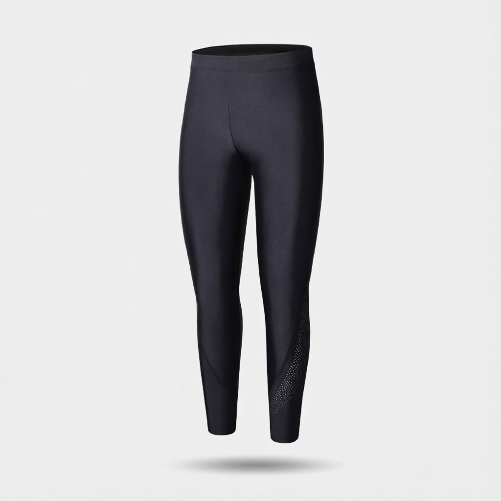 Men's Quick-Dry Neoprene Surf Leggings with Elastic Waistband for Beach and Water Sports