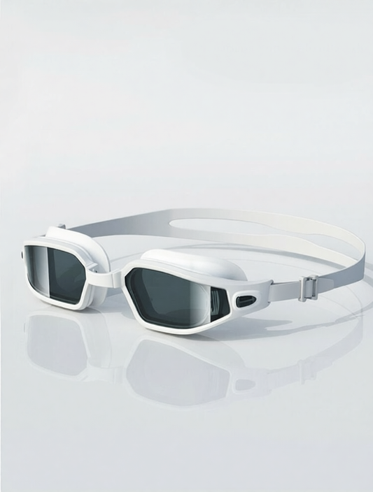 Silicone Frame Anti-Fog Swim Goggles with UV Protection for Men and Women