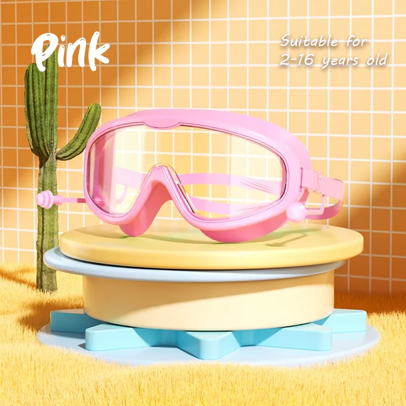 🔥Last Day Promotion 49% OFF-🔥HD children's large frame waterproof and anti-fog swimming goggles🥽