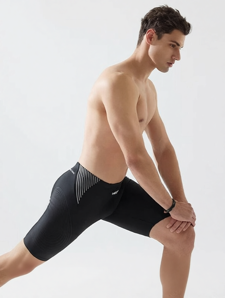 Men's High-Performance Compression Shorts with Moisture-Wicking Fabric for Gym, Running and Training