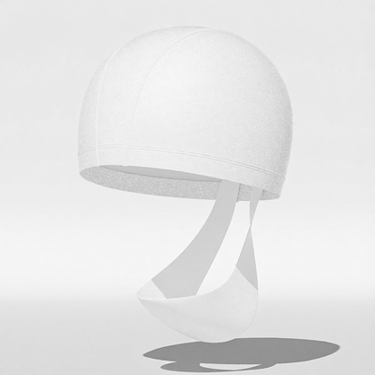 Cotton Blend Swim Cap with Anti-Fog Design for Women - Lightweight, Breathable, UV Protection, Comfort Fit