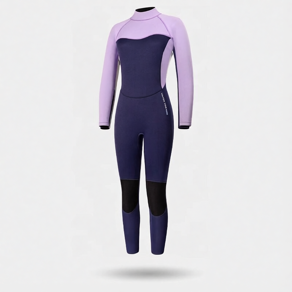 Neoprene Full-Sleeve Surf Wetsuit for Women - Warm, Flexible & Durable with High-Performance Fit