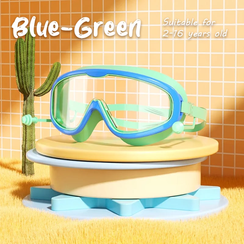 🔥Last Day Promotion 49% OFF-🔥HD children's large frame waterproof and anti-fog swimming goggles🥽
