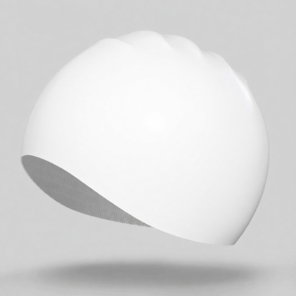 Silicone Swim Cap with Anti-Slip Design for Women, Waterproof and Comfortable Swimming Hat for Long Hair, Soft Elastic Material