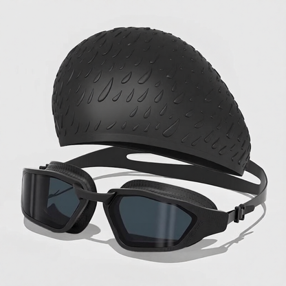 Cotton Blend Women's Swimwear with Adjustable Straps and Ribbed Hem - Comfortable One-Piece Swimsuit for Pool and Beach
