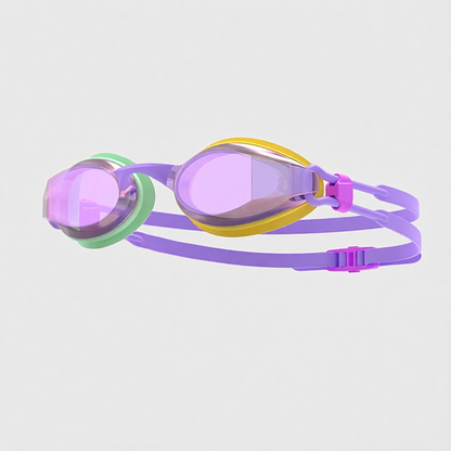 Silicone Swim Goggles with Anti-Fog Lens and UV Protection for Kids and Adults
