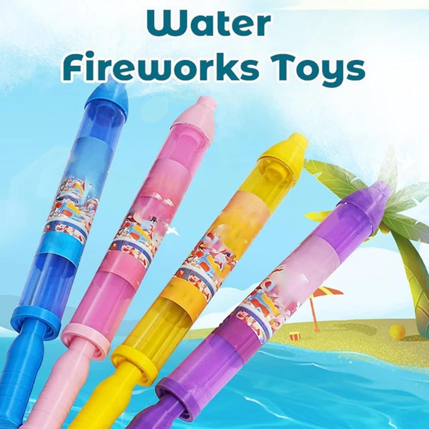 ☀️☀️🎆Firework Style Water Spray Toy🔫💧