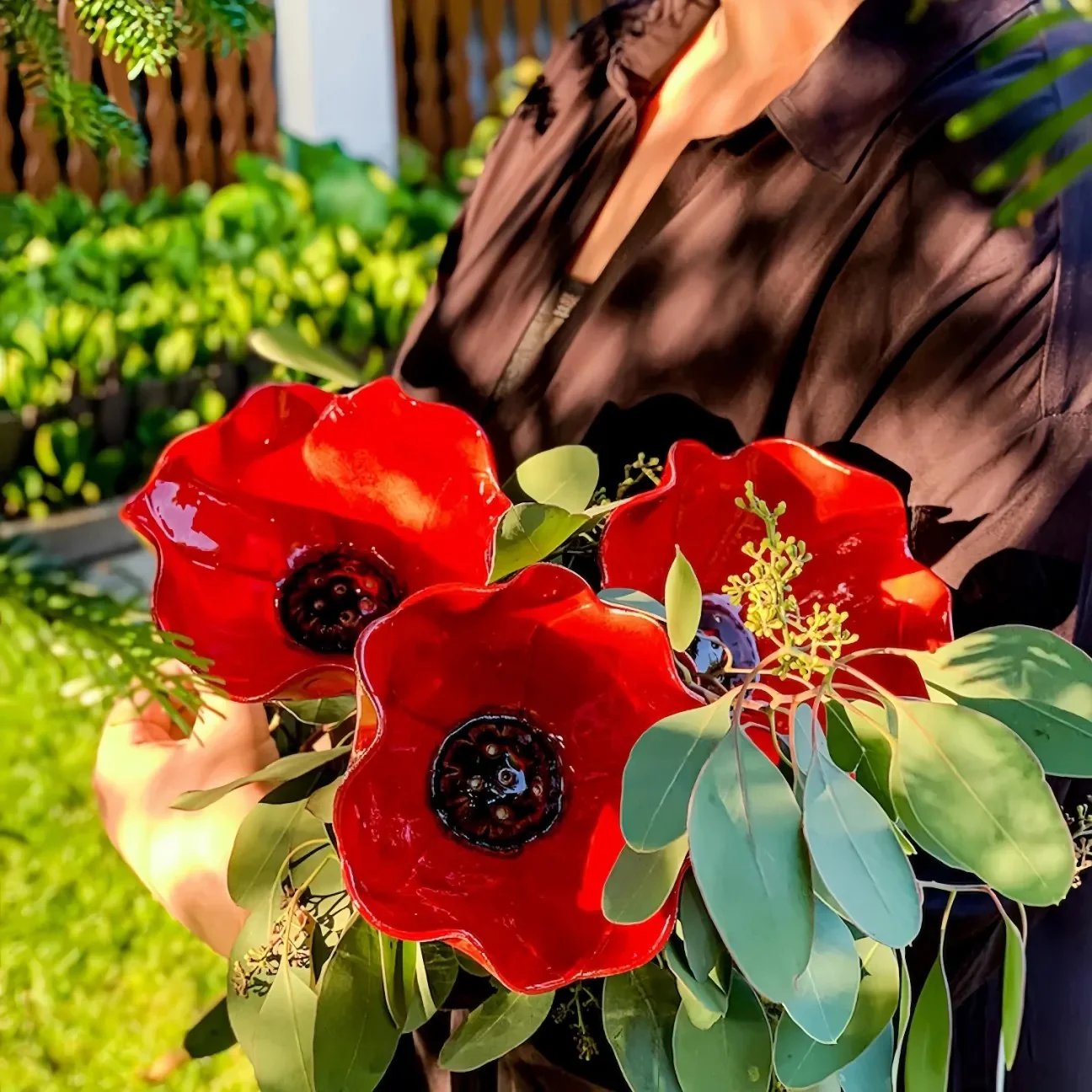 💖🎁Early Spring Limited-Time 50% Off--🎁Handmade Metal Flower Garden Stake🐦