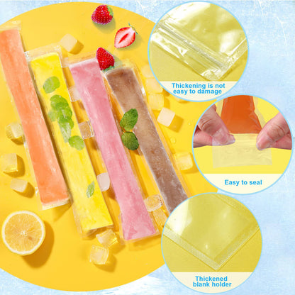 Disposable Ice Popsicle Mold Bags