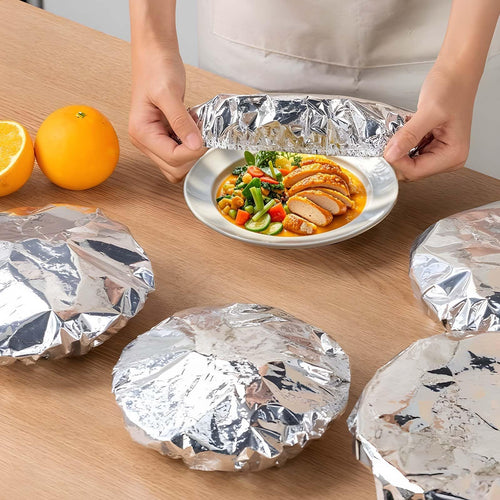 🔥 LAST DAY 49% OFF- Reusable Aluminum Foil Food Covers