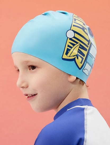 Silicone Swim Cap for Women - Anti-Slip, Water-Resistant, Comfort Fit, Ideal for Swimming Training and Pool Use