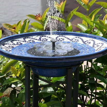 🔥Hot Sale 49% OFF🎁☀️Solar Bird Bath Fountain - Eco-Friendly Floating Water Pump for Garden & Pond