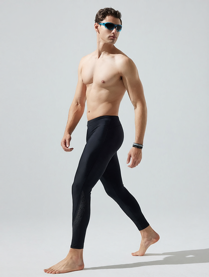 Neoprene Men's Surf Leggings Full Length Water Sports Pants with Stretch Fit and Quick-Dry Technology